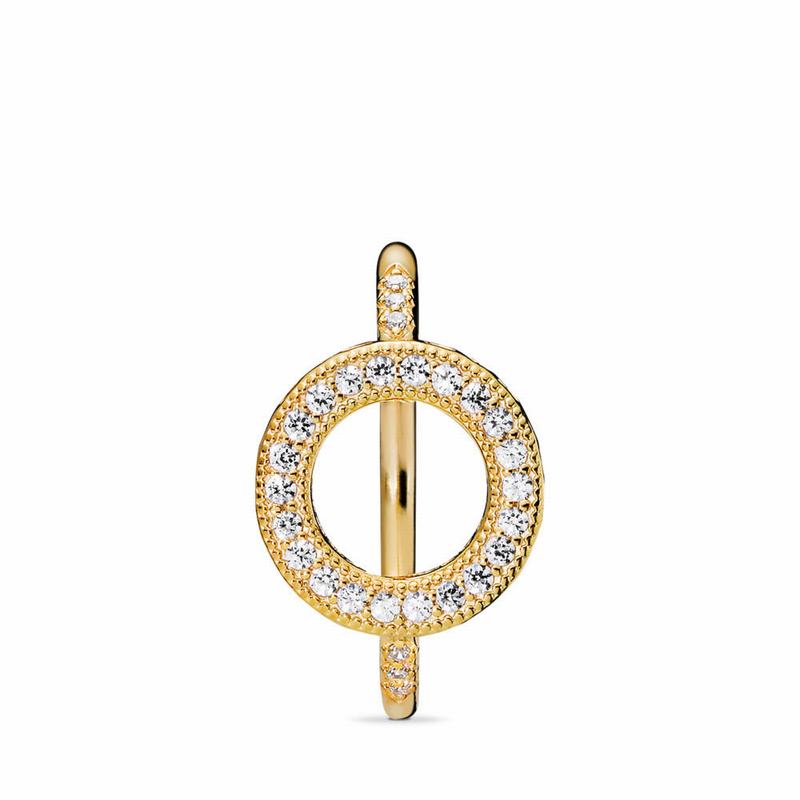 Pandora Shine™ Hearts of PANDORA Halo Stackable Ring Gold Egypt PM5674812